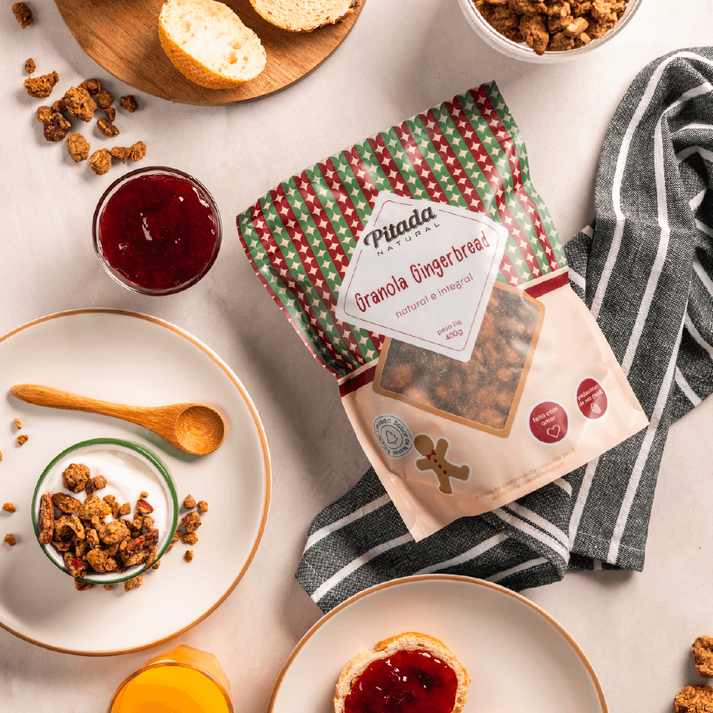 Granola Gingerbread Pitada Natural